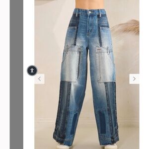 Oli & Hali Blue Straight Leg Jeans